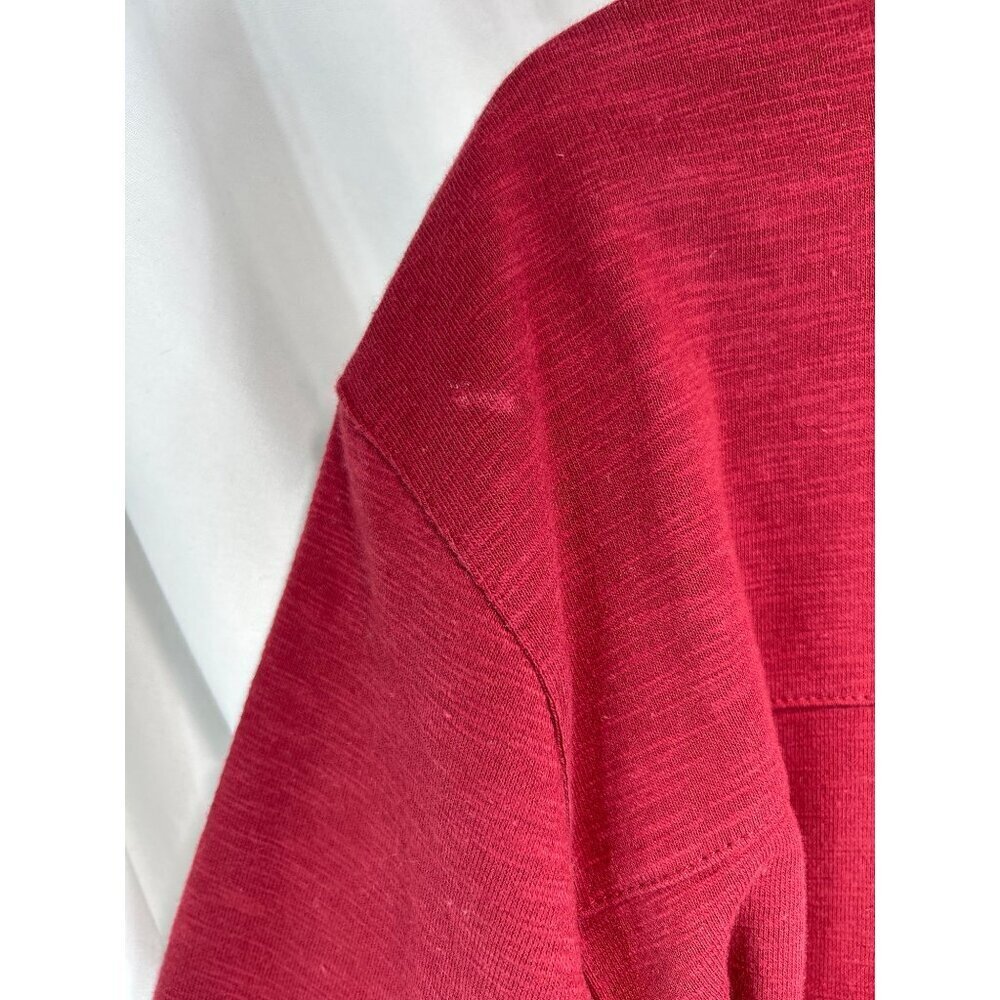 Sean John Men’s Red Varsity Jacket Stand Up Collar Snap Front Size 2XL (A-7) - Picture 4 of 6
